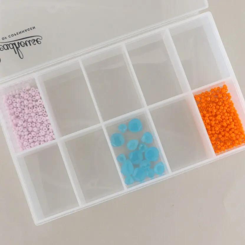 Opbevaring, beadhouse bead box 10 rum, plastik, uden indhold Beadhouse of Copenhagen