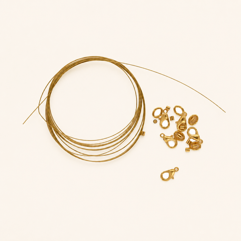 Jewelery with tiger wire