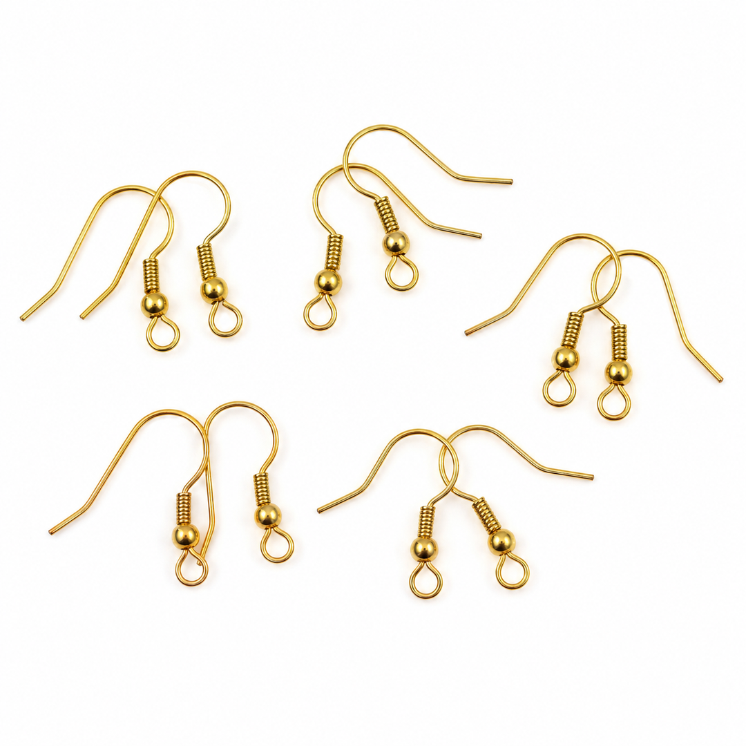 Find Earrings in gold-plated brass among our large selection of  Jewelry parts at Beadhouse of Copenhagen today. Remember free shipping over DKK 400