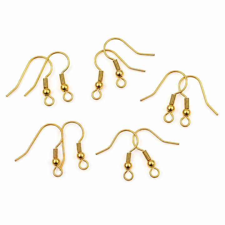 Find Earrings in gold-plated brass among our large selection of  Jewelry parts at Beadhouse of Copenhagen today. Remember free shipping over DKK 400