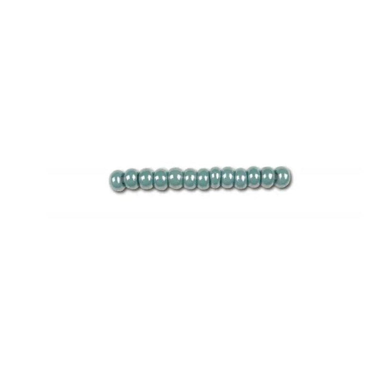 Find Green glass beads, preciosa, metallic turquoise green lustered among our large selection of Preciosa Seed Beads at Beadhouse of Copenhagen today. Remember free shipping over DKK 400