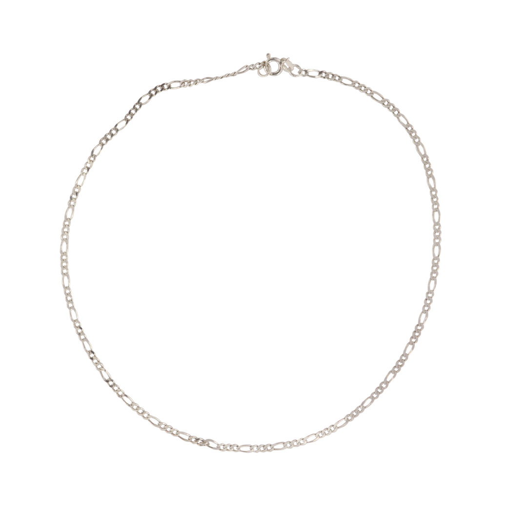 Find Necklace, figaro chain, sterling silver, 40/50 cm/3mm among our large selection of Necklaces at Beadhouse of Copenhagen today. Remember free shipping over DKK 400