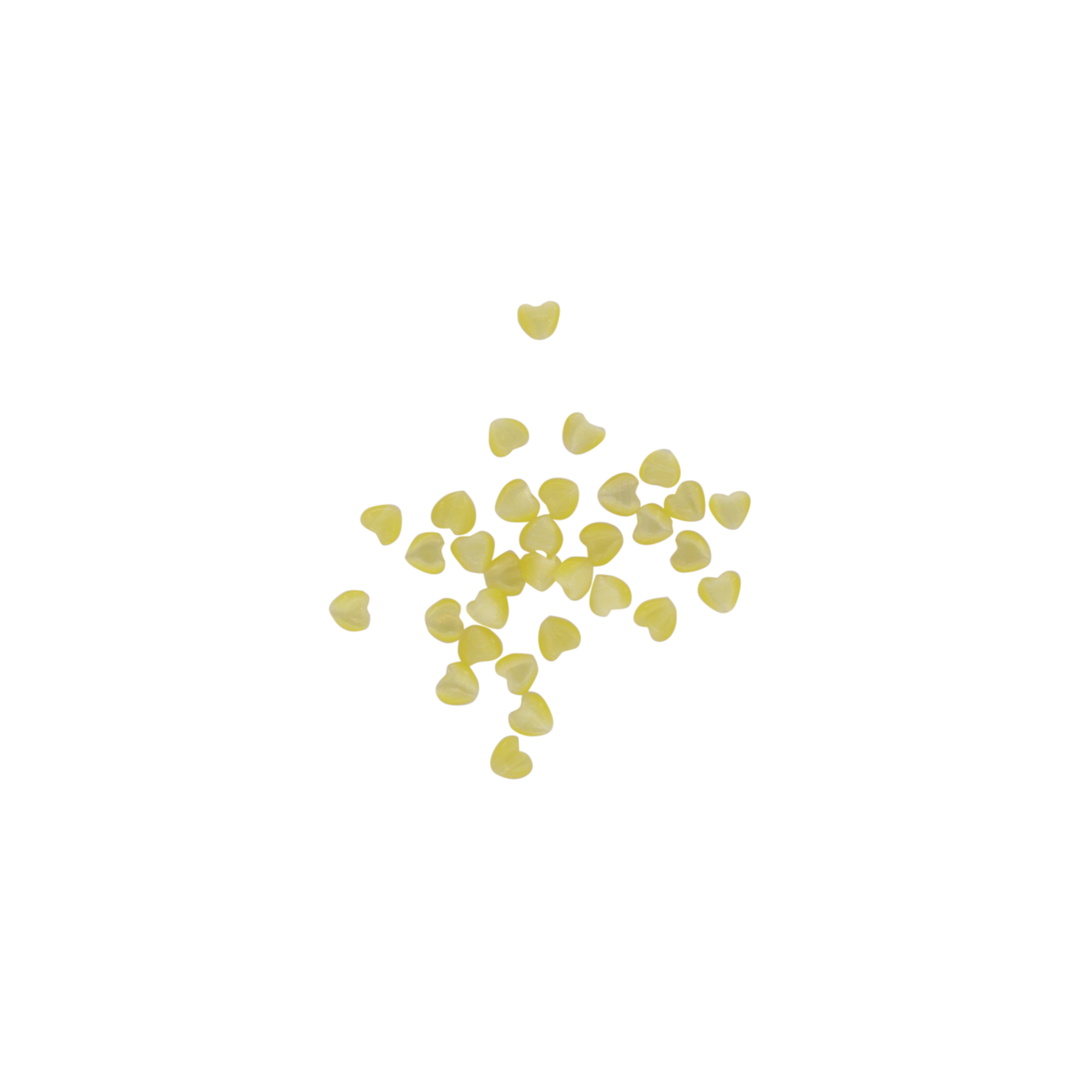 Find Fiberglass beads, heart, yellow, 5.5x6 mm, 10 pcs among our large selection of various other beads at Beadhouse of Copenhagen today. Remember free shipping over DKK 400