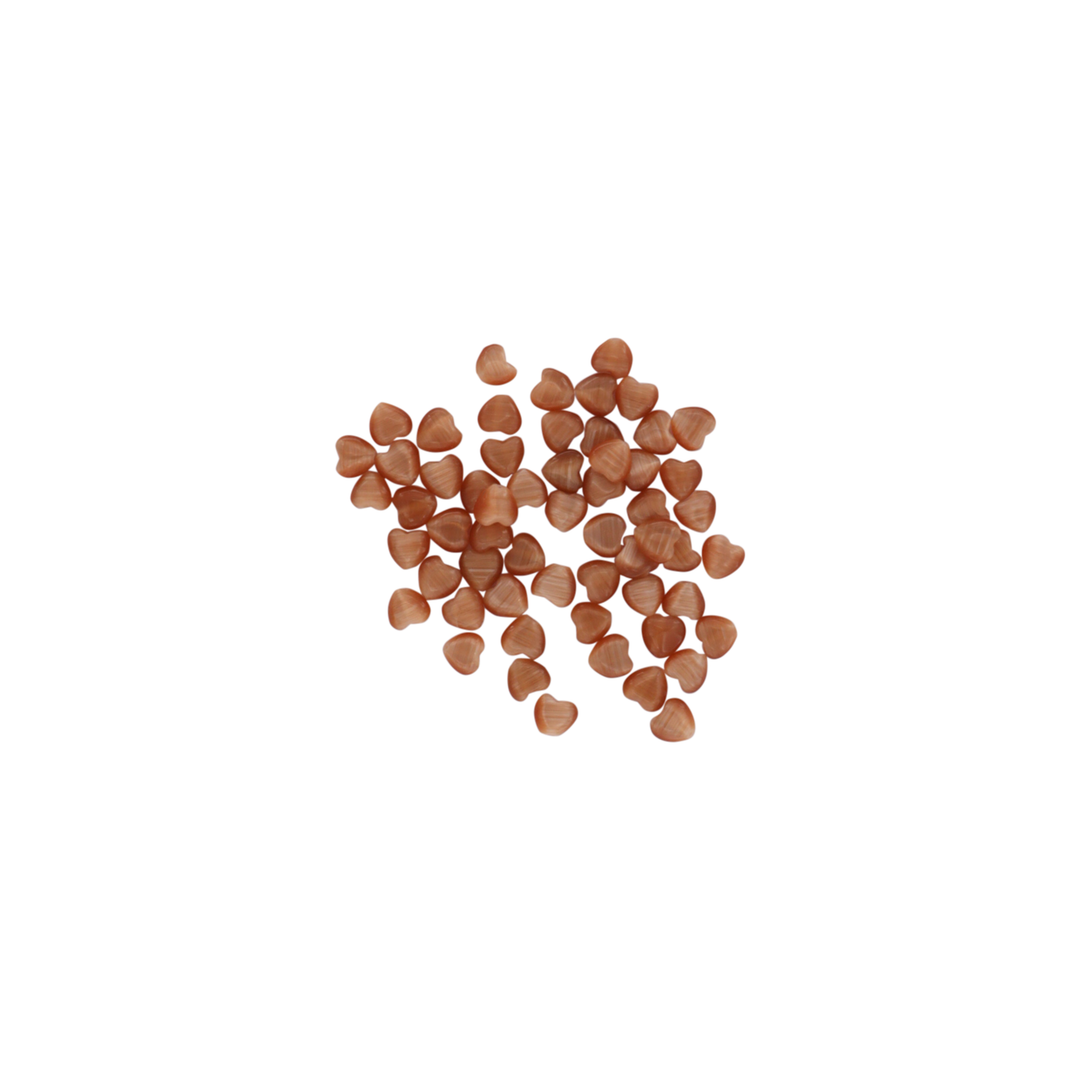 Find Fiberglass beads, heart, brown, 5.5x6 mm, 10 pcs among our large selection of various other beads at Beadhouse of Copenhagen today. Remember free shipping over DKK 400