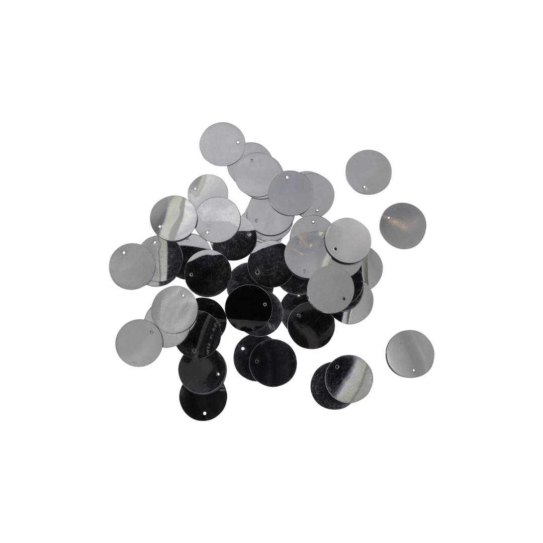 Palietter, runde, 14-15 mm, flere varianter, 10-40g Beadhouse of Copenhagen