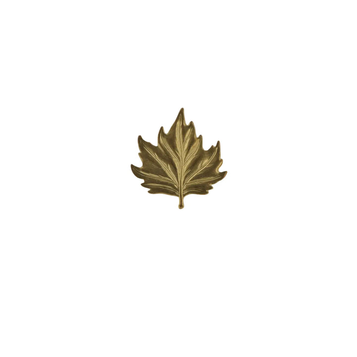 Pendant, filigree, leaf, gilt brass, several sizes 
