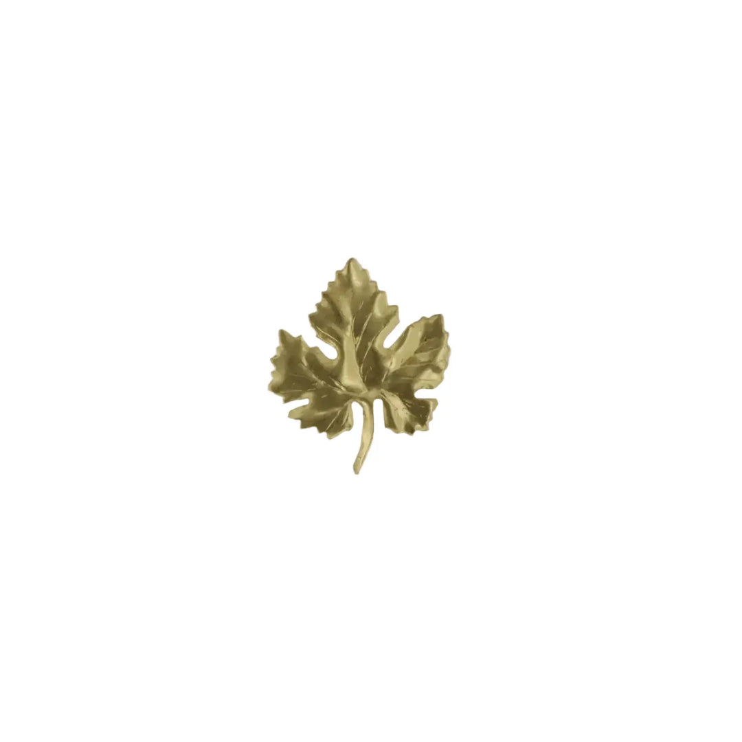 Pendant, filigree, leaf, gilt brass, several sizes 