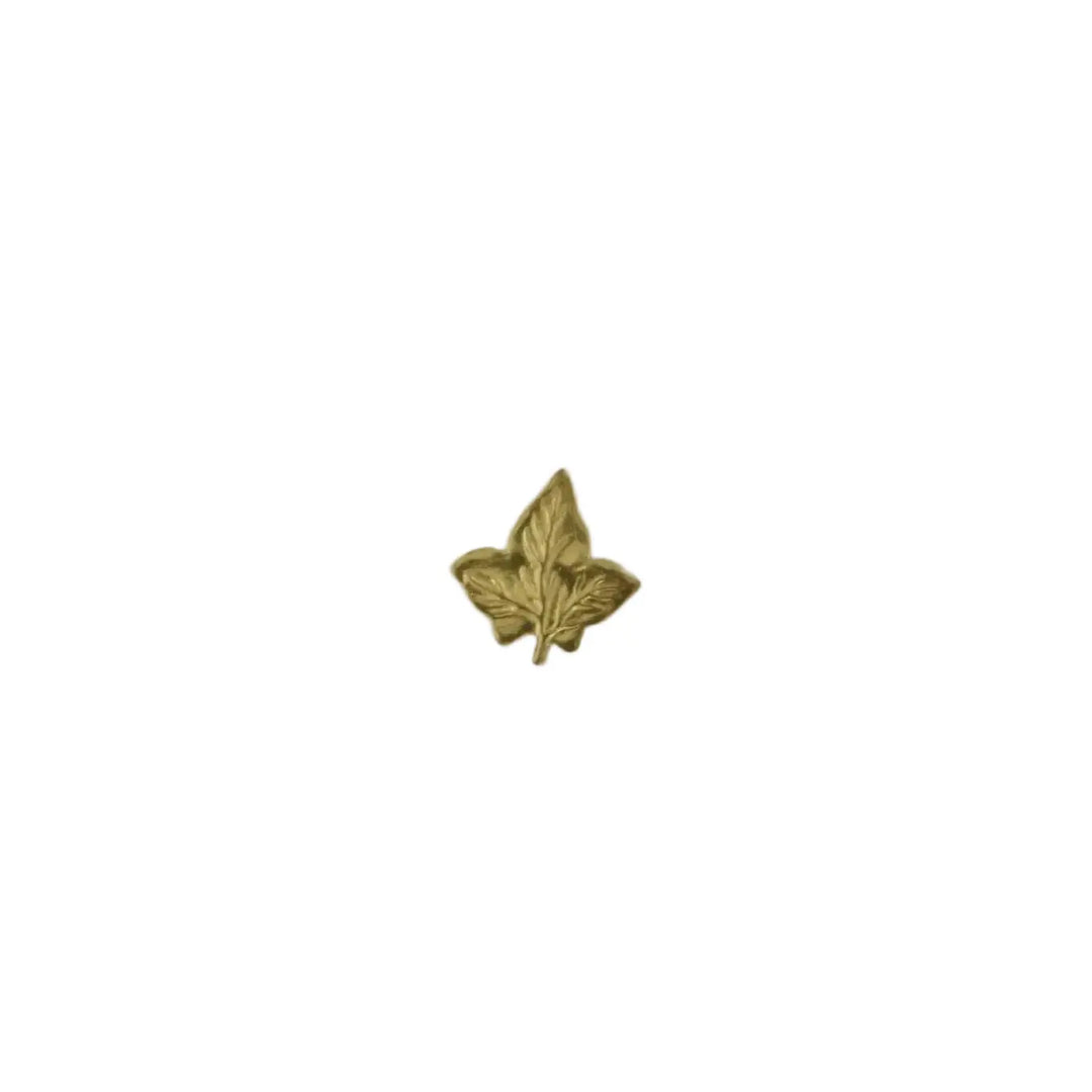 Pendant, filigree, leaf, gilt brass, several sizes 