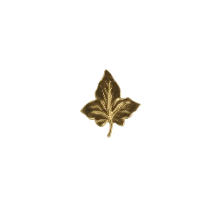 Pendant, filigree, leaf, gilt brass, several sizes 