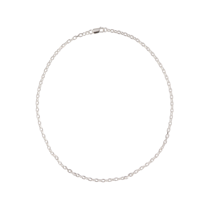 Find Necklace, chunky anchor facet, sterling silver, 45-55 cm/3 mm among our large selection of Necklaces at Beadhouse of Copenhagen today. Remember free shipping over DKK 400