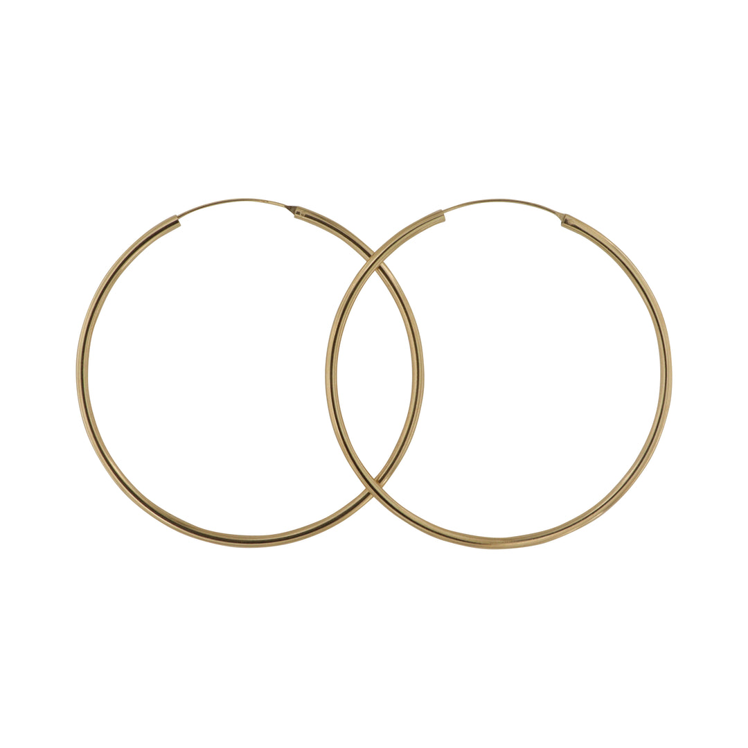 Find Øreringe, hoops, forgyldt sterlingsølv, 80 x 3 mm hos Beadhouse of Copenhagen i dag, med en altid hurtig levering!