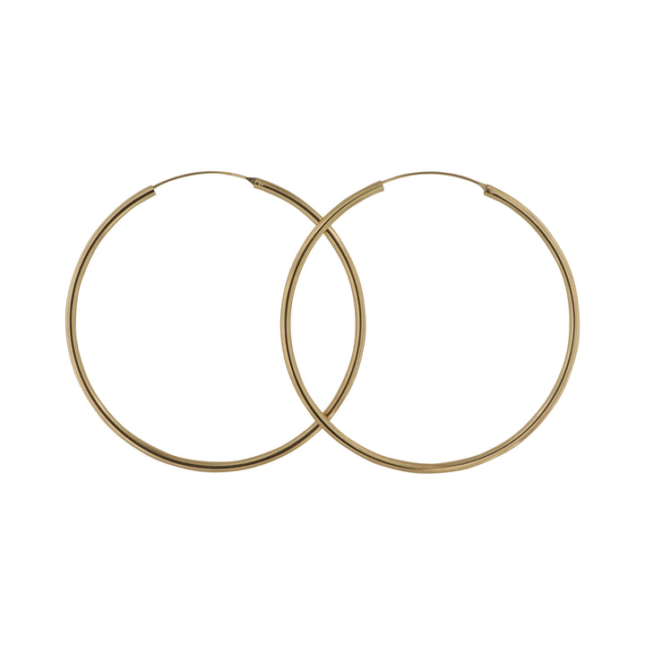 Find Øreringe, hoops, forgyldt sterlingsølv, 80 x 3 mm hos Beadhouse of Copenhagen i dag, med en altid hurtig levering!