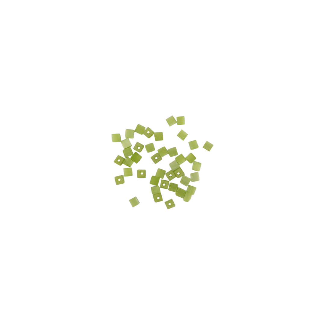 Find Glasfiberperler, firkantet, lysegrønne, 4x4 mm, 10 stk blandt vores store udvalg af  Diverse andre perler hos  Beadhouse of Copenhagen i dag. Husk gratis fragt over 400kr