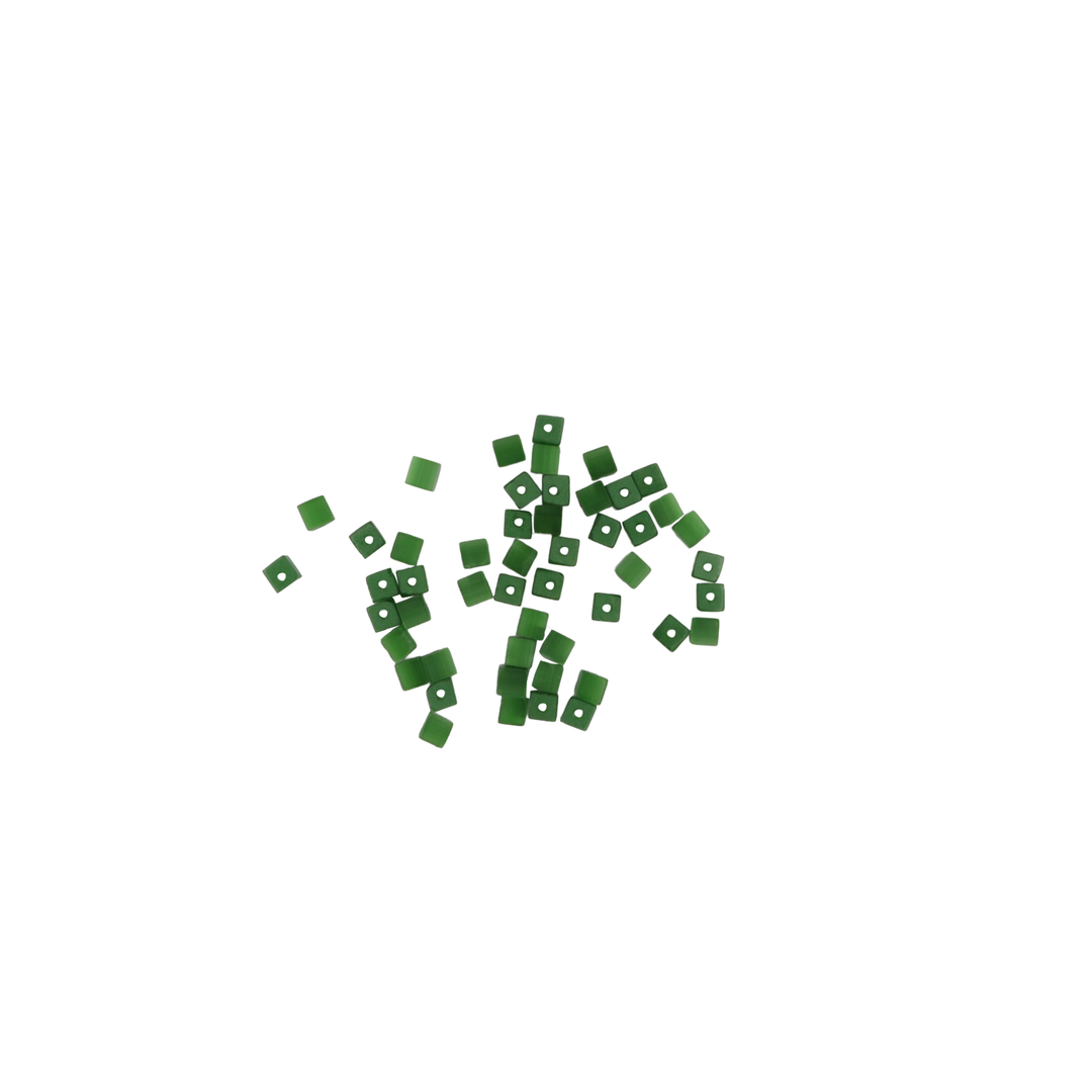 Find Glass fiber beads, square, green, 4x4 mm, 10 pcs among our large selection of Various other beads at Beadhouse of Copenhagen today. Remember free shipping over DKK 400