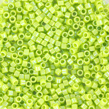 Find Green Glass Beads, miyuki delica beads, opaque ab chartreuse among our large selection of Miyuki Delica at Beadhouse of Copenhagen today. Remember free shipping over DKK 400