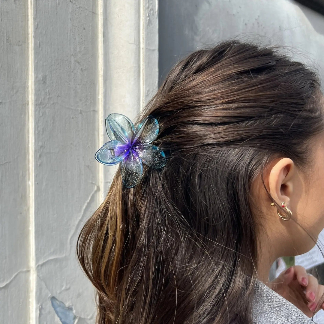 Hårklemme, blomst, flere farver Express