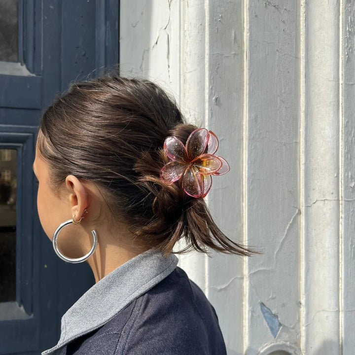 Hårklemme, blomst, flere farver Express