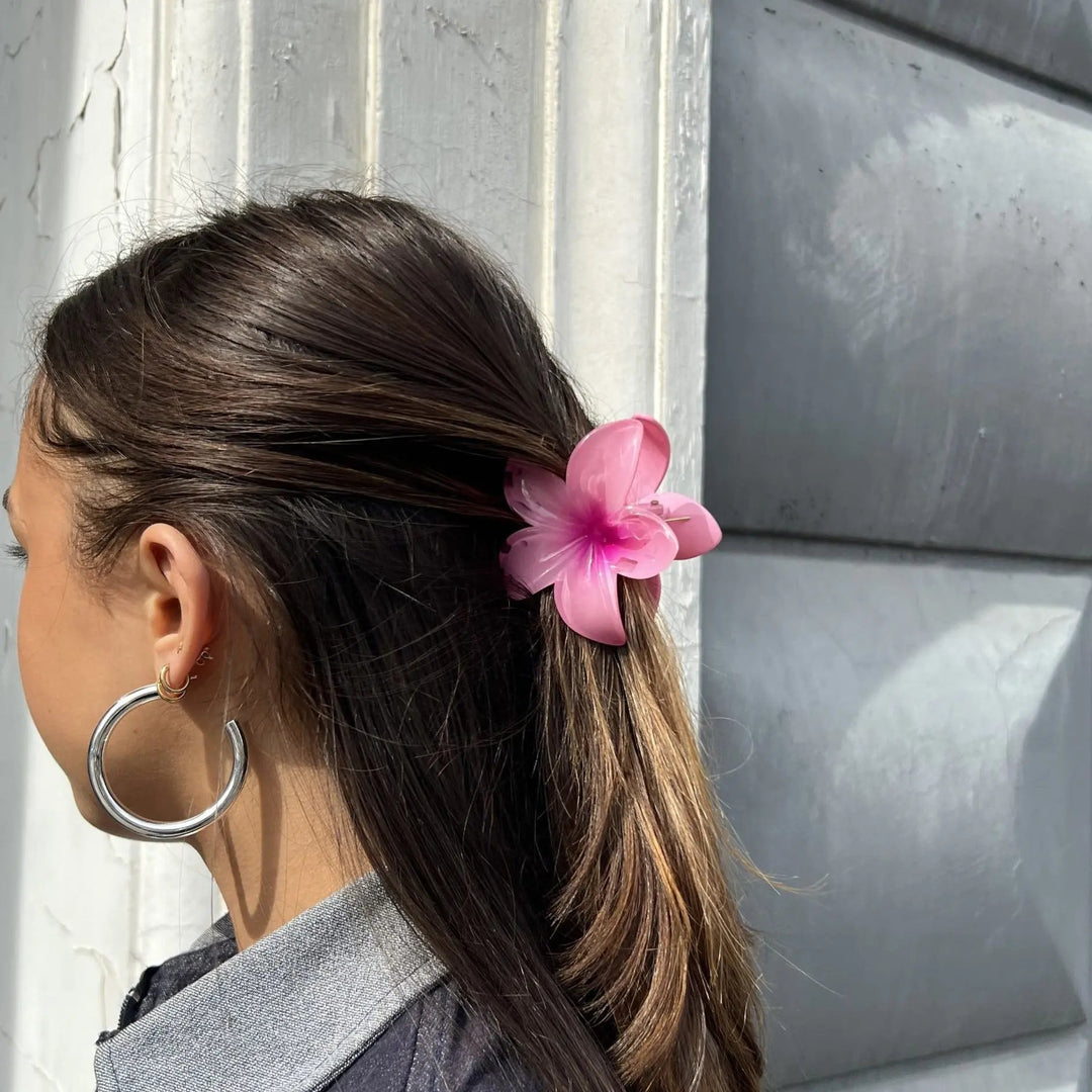 Hårklemme, blomst, flere farver Express