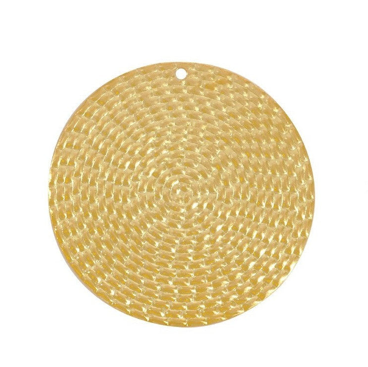 Find Necklace, hammered circle on suede cord, brass among our large selection of Necklaces at Beadhouse of Copenhagen today. Remember free shipping over DKK 400