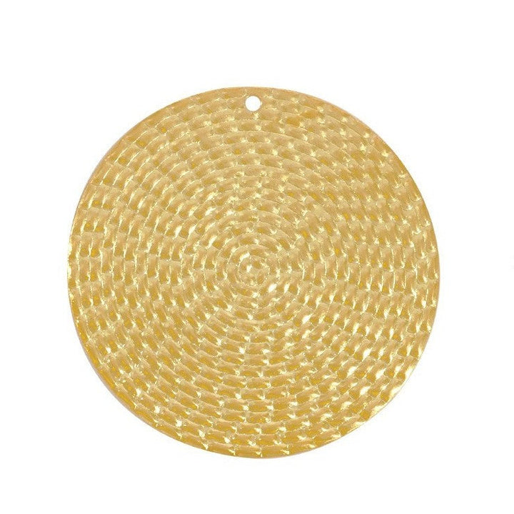 Find Necklace, hammered circle on suede cord, brass among our large selection of Necklaces at Beadhouse of Copenhagen today. Remember free shipping over DKK 400