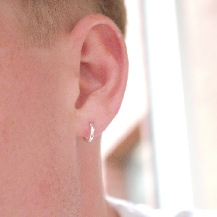 Find Øreringe, hoops, sterlingsølv, 12 x 1,5 mm. hos Beadhouse of Copenhagen i dag, med en altid hurtig levering!