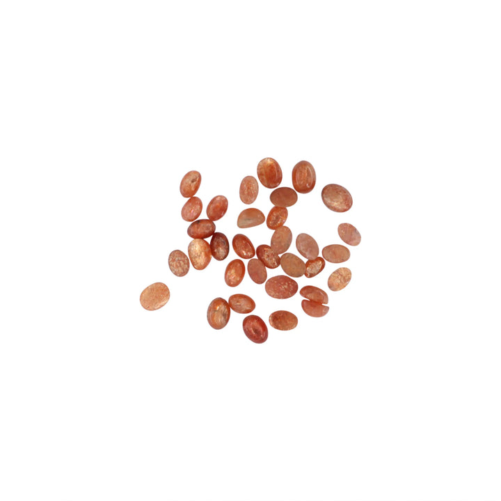 Cabochon, solsten, oval, 1-10stk flere varianter 