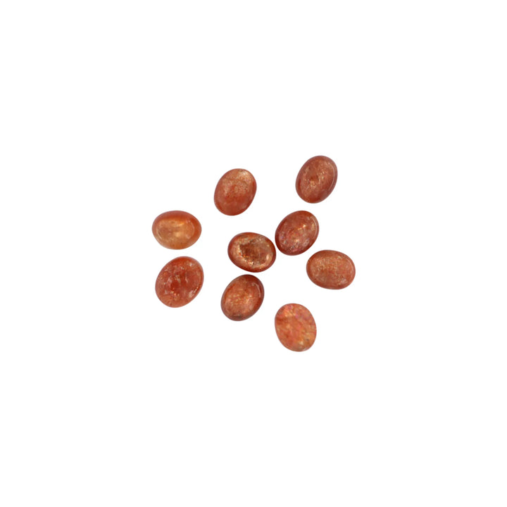 Cabochon, solsten, oval, 1-10stk flere varianter 