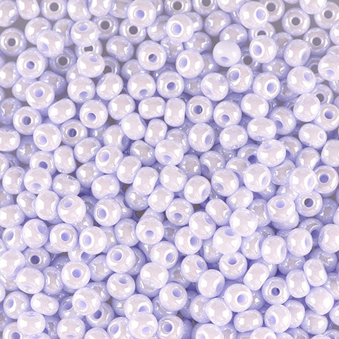 Lilla glasperler, preciosa, opaque  violet, sfinx, storkøb Preciosa