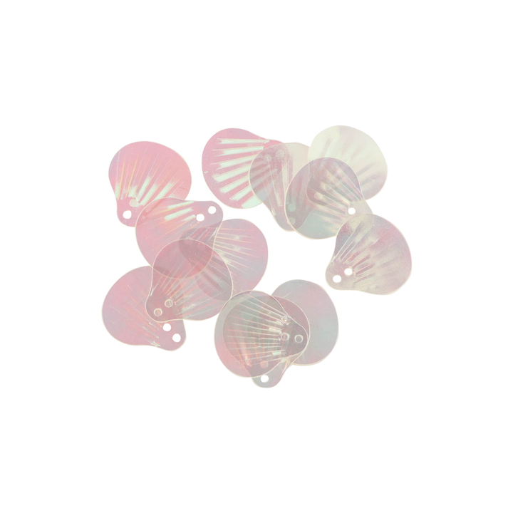 Palietter, musling, 20x18 mm, 5g, flere varianter Beadhouse of Copenhagen