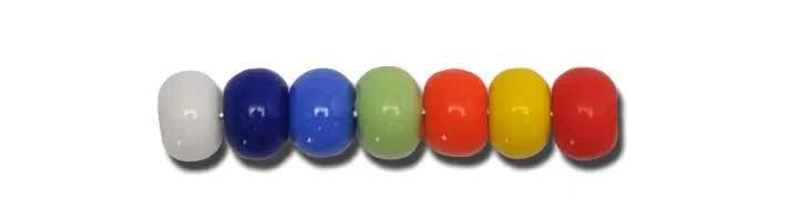 Mixed glasperler, preciosa, mix opaque, storkøb 