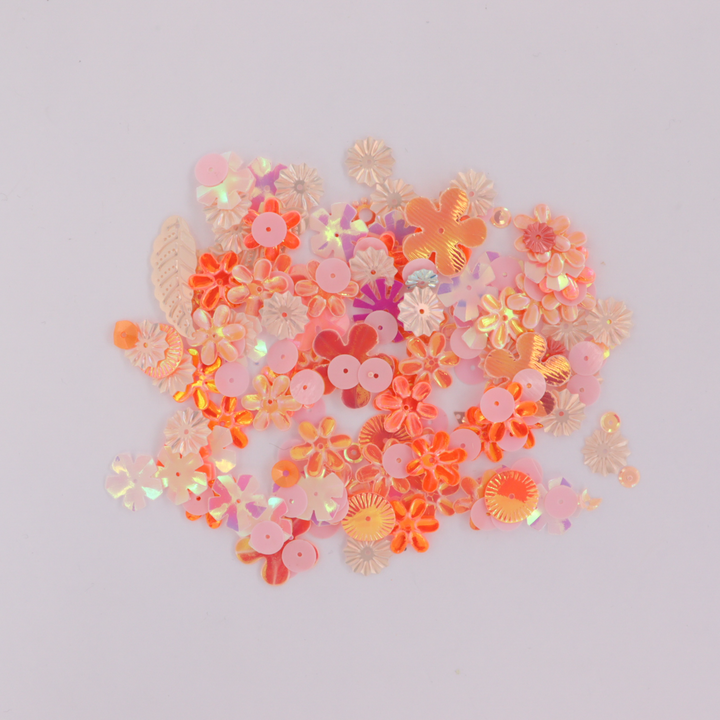 Palietter, blandede pailletter, 10-40g, flere varianter Beadhouse of Copenhagen