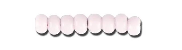 Lyserøde glasperler, preciosa, opaque pink, storkøb Preciosa