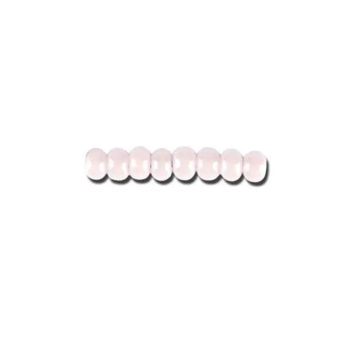 Pink glass beads, preciosa, sphinx pastel pink, bulk buy 