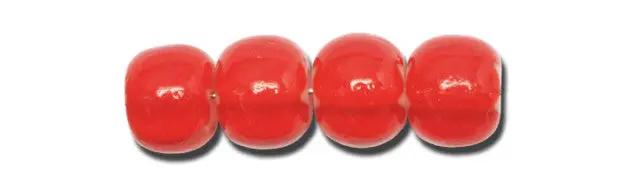 Røde glasperler, preciosa, red cornelian star, storkøb Preciosa