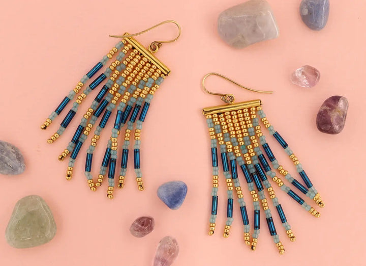 Miyuki afslutning, end tubes for delica's - forgyldt 20 mm Krea