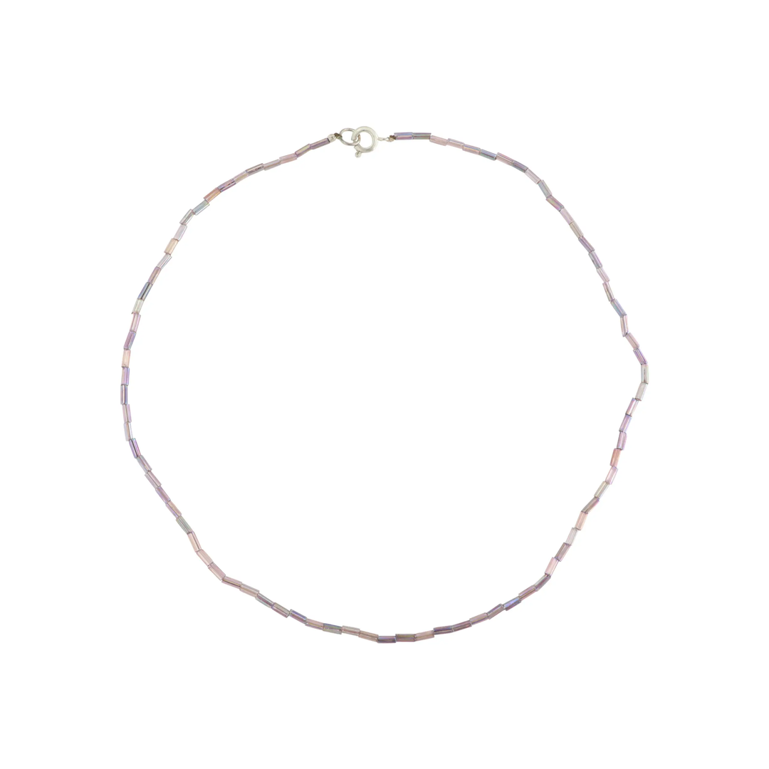 Halskæde, rørperler, plastik, flere varianter, 40cm Beadhouse of Copenhagen