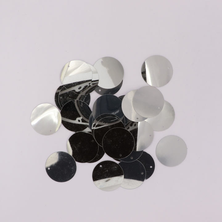 Palietter, runde, 30 mm, 10-40g, flere varianter Beadhouse of Copenhagen