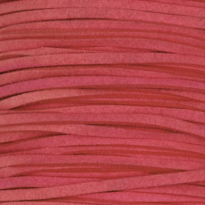 Snor, koral, ruskind 3 mm x 1,5 m Tax