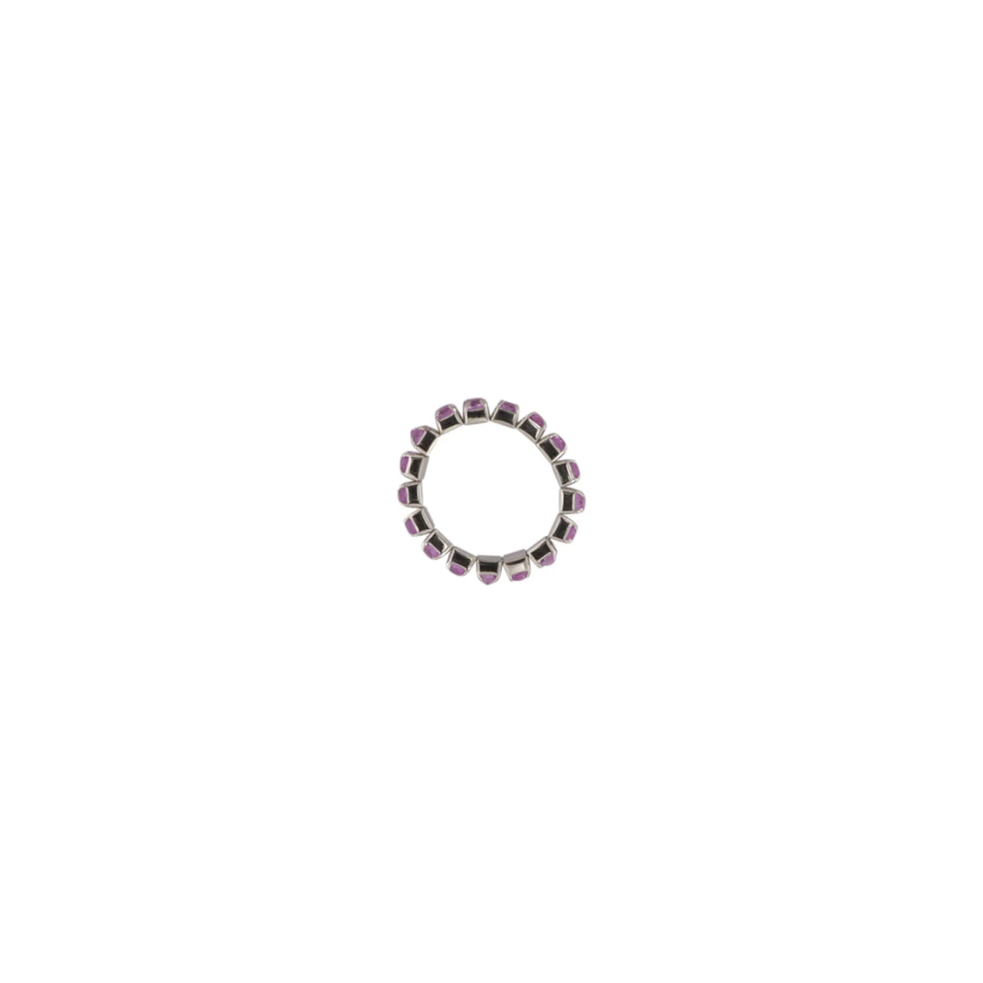 Fingerring, simili, forsølvet messing, flere varianter 