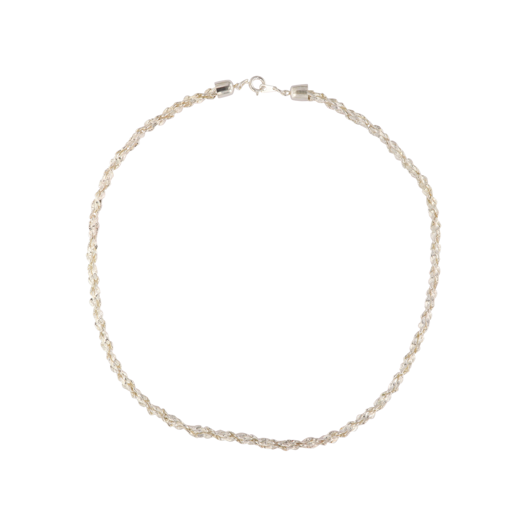 Find Necklace, chunky Singapore chain, silver-plated brass, 47 cm/5 mm among our large selection of Necklaces at Beadhouse of Copenhagen today. Remember free shipping over DKK 400