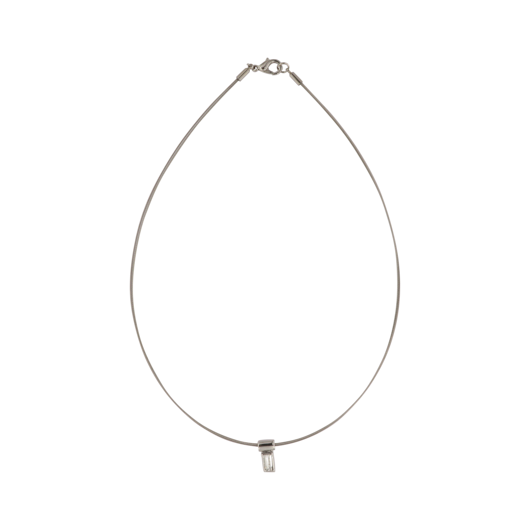 Find Necklace, necklace with crystal, silver-plated brass, 40 cm among our large selection of Necklaces at Beadhouse of Copenhagen today. Remember free shipping over DKK 400
