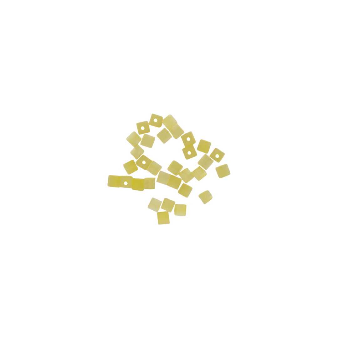 Find Fiberglass beads, square, yellow, 4x4 mm, 10 pcs among our large selection of Various other beads at Beadhouse of Copenhagen today. Remember free shipping over DKK 400