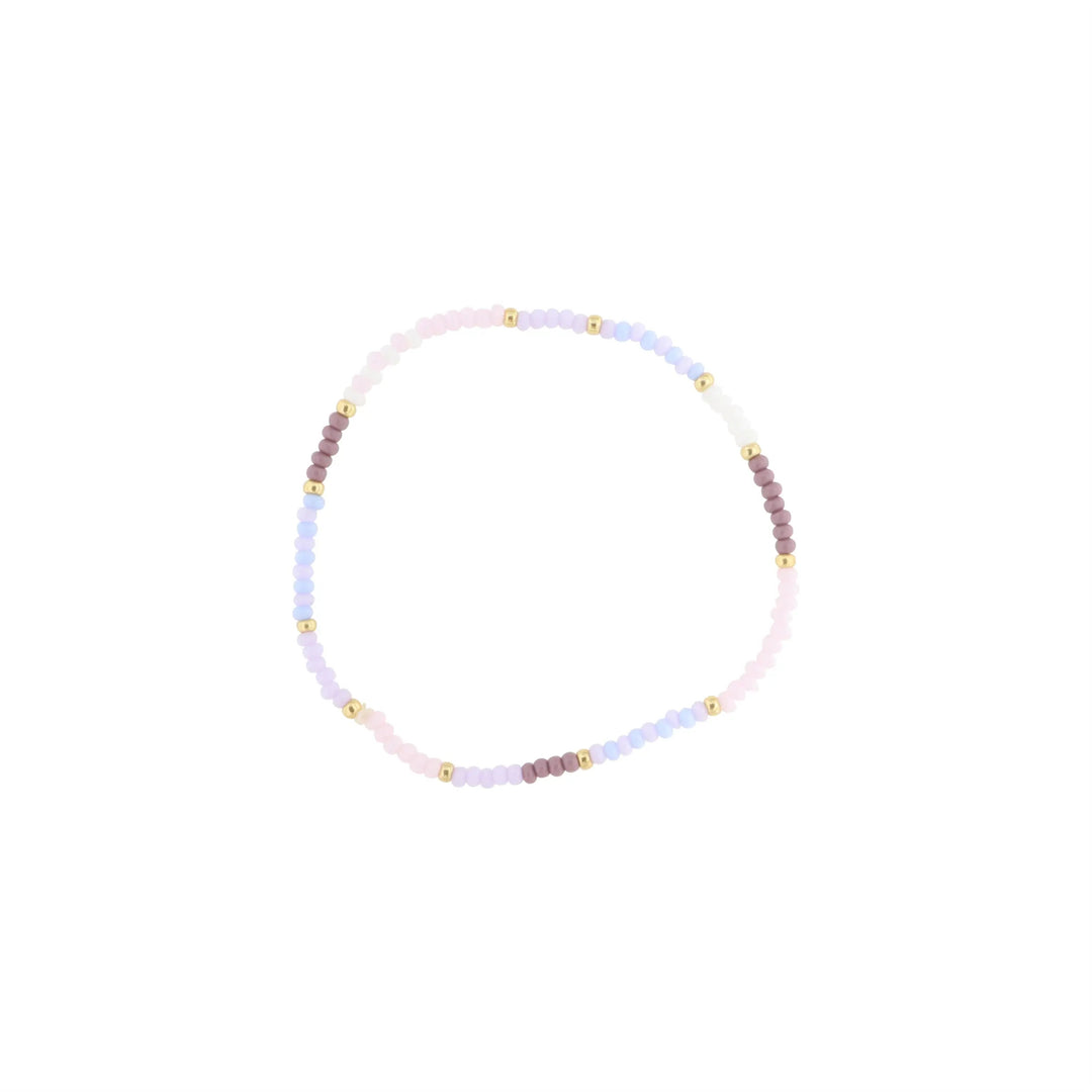 Diy kit, glasperler str. 10/0, sølv, med perler der holder farven Beadhouse of Copenhagen