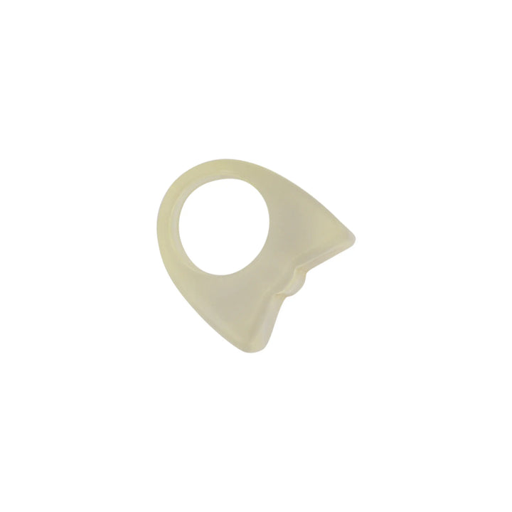Finger ring, chunky ring in plastic, several variants 