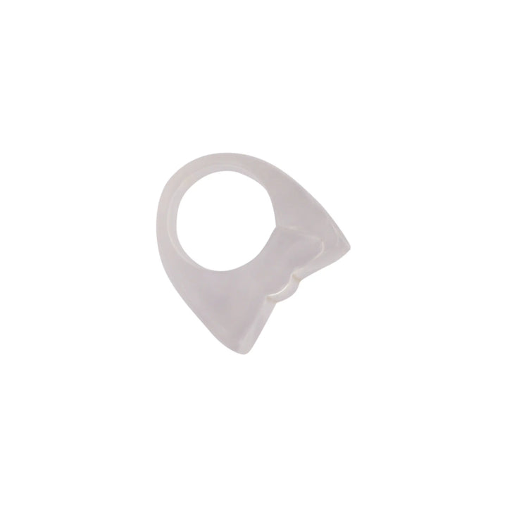 Finger ring, chunky ring in plastic, several variants 