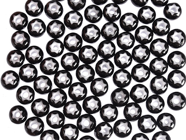 Find Black glass beads, preciosa, black cornelian star, bulk purchase among our large selection of Preciosa Seed Beads at Beadhouse of Copenhagen today. Remember free shipping over DKK 400