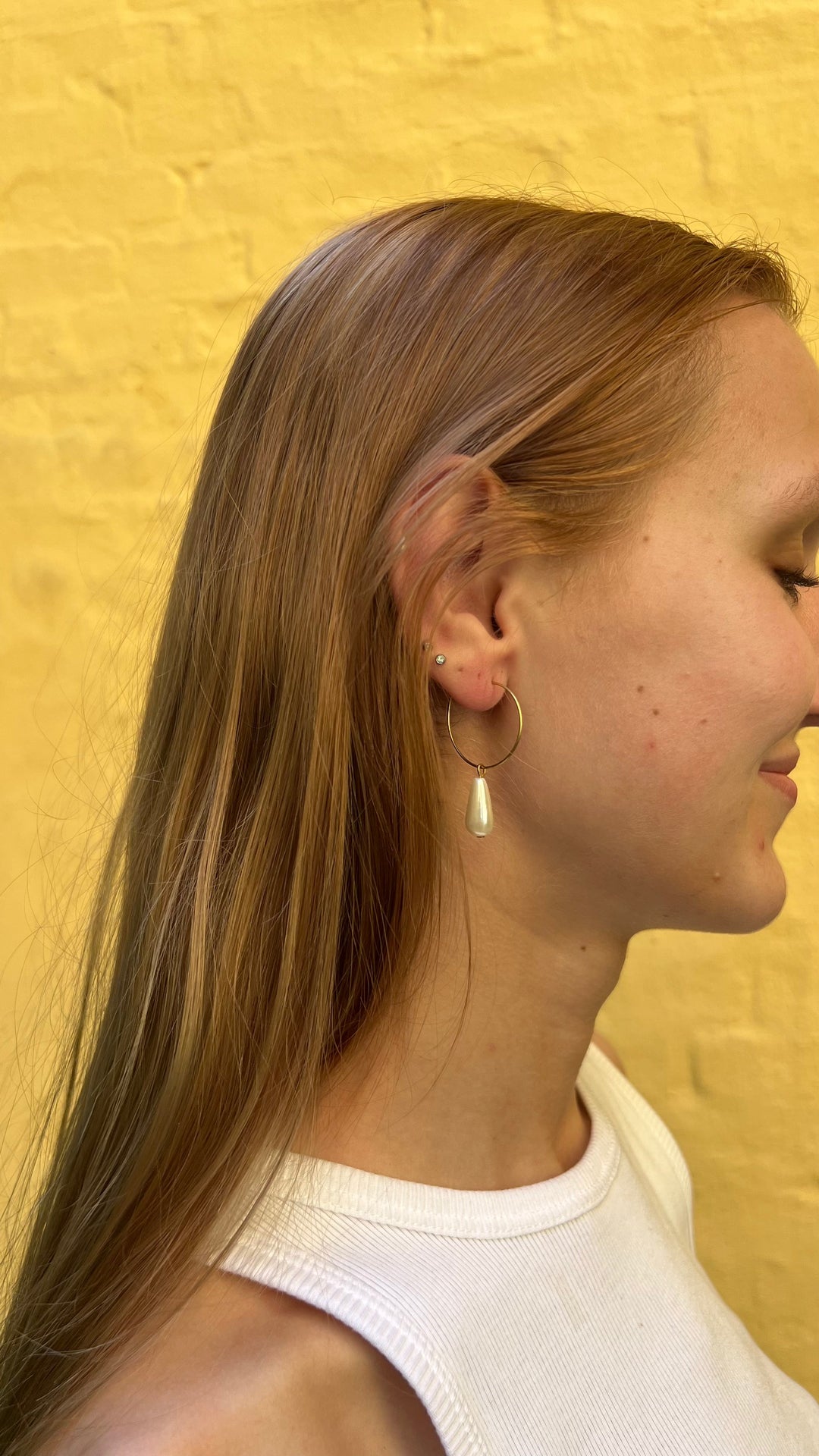 Find Earrings, creoles with pearl, gold-plated brass among our large selection of  Earrings at Beadhouse of Copenhagen today. Remember free shipping over DKK 400