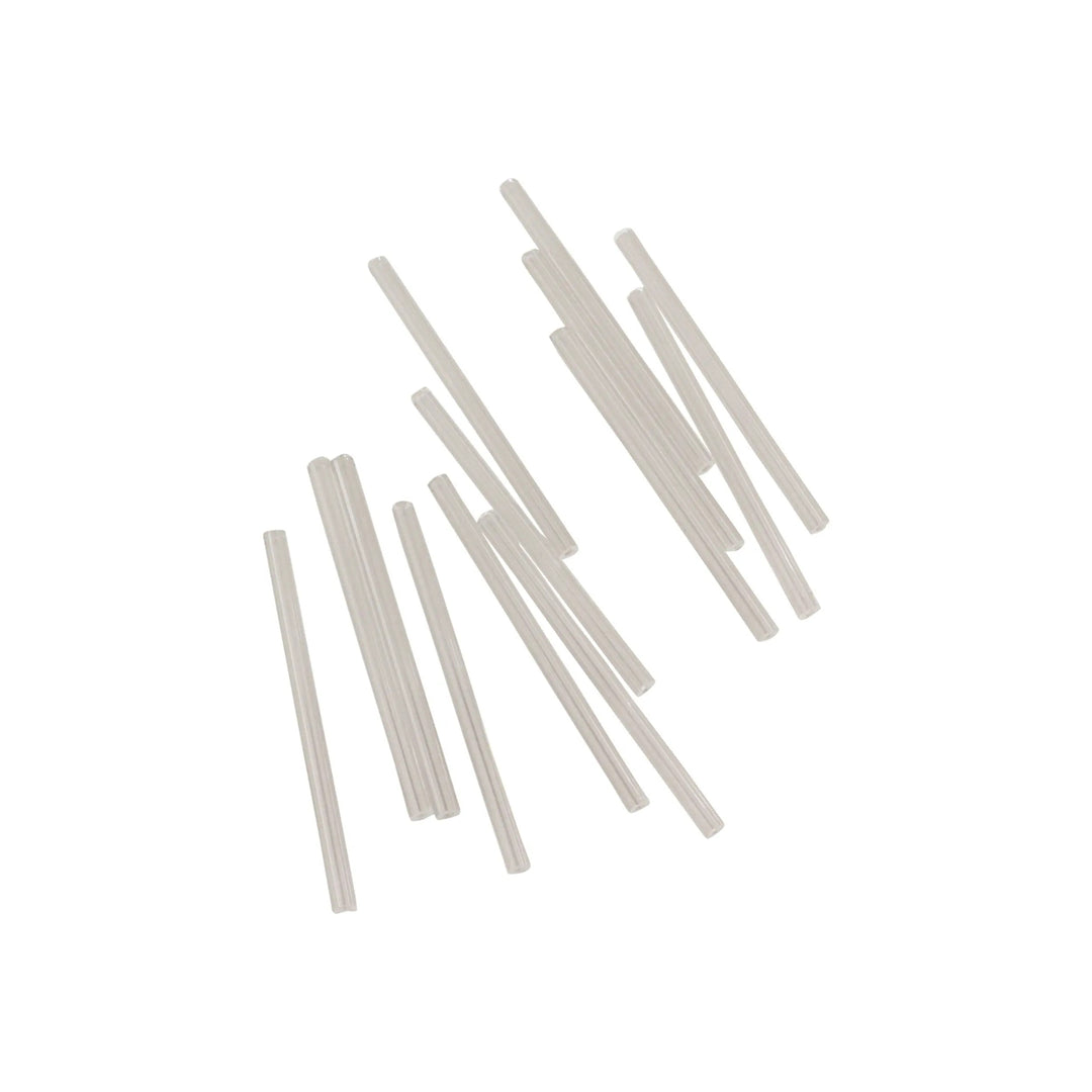 Krystal glasperler, preciosa tubes, 50 x 3 mm storkøb Preciosa