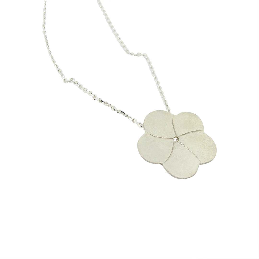 Lock, flower, sterling silver vs082 