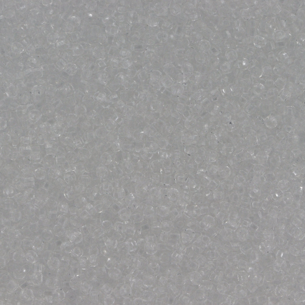 Hvide glasperler, preciosa, transparent white, storkøb Preciosa